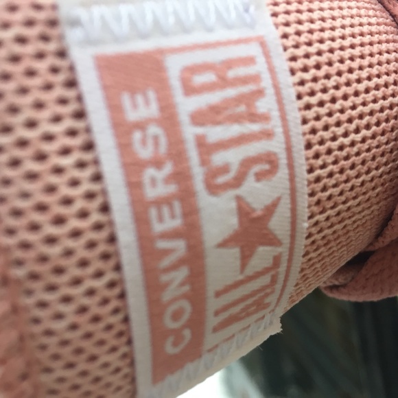 Converse All Star rust / pink ‘ Storm’ kicks low top snickers HP 25 - Picture 8 of 11